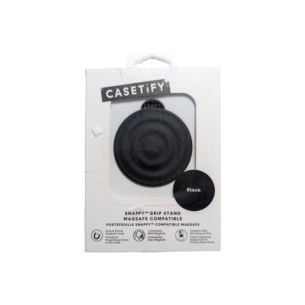 Mm2-O‎ CASETiFY Snappy Ripple Grip Stand - Black